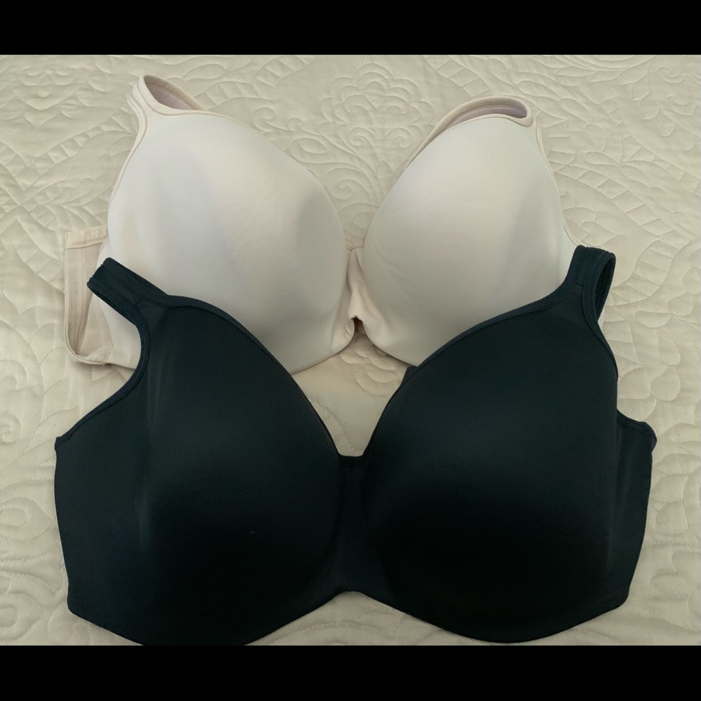 Lane Bryant/Cacique Smooth Lightly Lined Balconette Bra Bundle - 34I